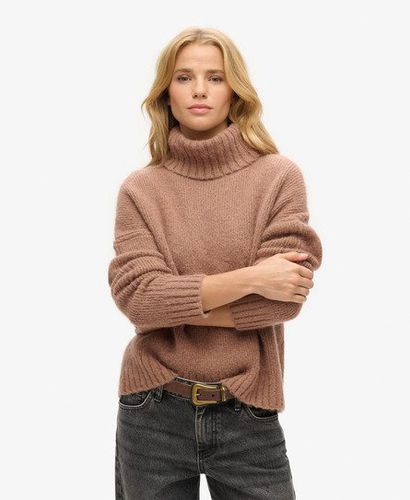 Women's Grobgestrickter Studios Rollkragenpullover - Größe: 40 - Superdry - Modalova