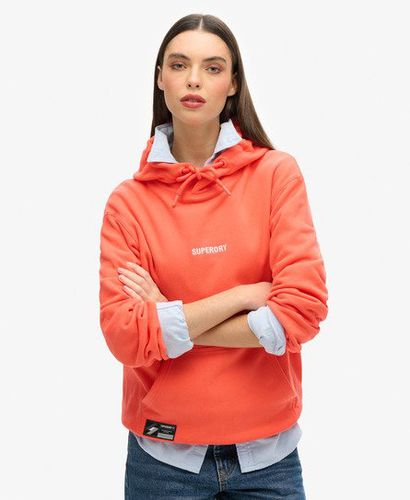 Women's Unisex Micro Hoodie mit Logo - Größe: XS - Superdry - Modalova