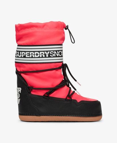 Women's Snow Boots Pink / Hyper Fire Pink - Size: 5-6 - Superdry - Modalova