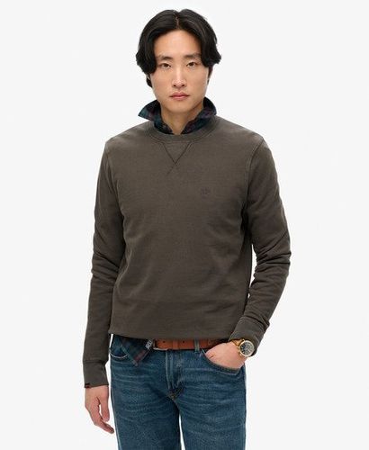 Men's Classic Essential Sweatshirt Black / Washed Black - Size: L - Superdry - Modalova