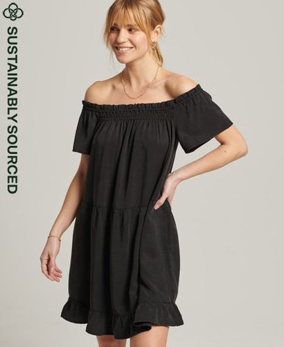 Women's Schulterfreies Vintage-Kleid - Größe: 34 - Superdry - Modalova