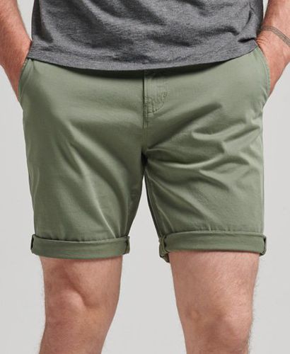 Men's Organic Cotton Studios Core Chino Shorts / Thyme - Size: 28 - Superdry - Modalova