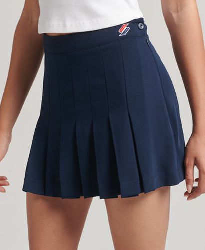 Women's Code Essential Tennis Skirt / Deep - Size: 10 - Superdry - Modalova