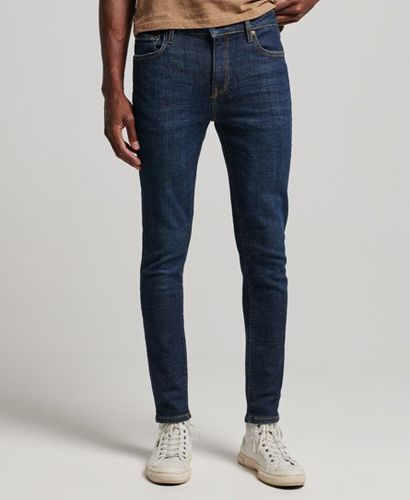 Men's Men's Vintage Skinny Jeans Blue / Rutgers Dark Ink Organic - Size: 31/32 - Superdry - Modalova