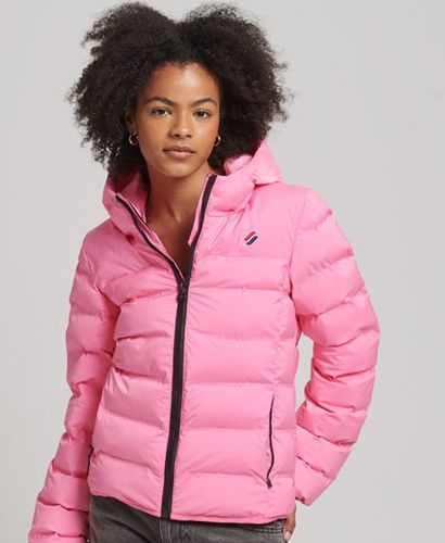 Women's Heat Sealed Padded Jacket Pink / Marne Pink - Size: 8 - Superdry - Modalova
