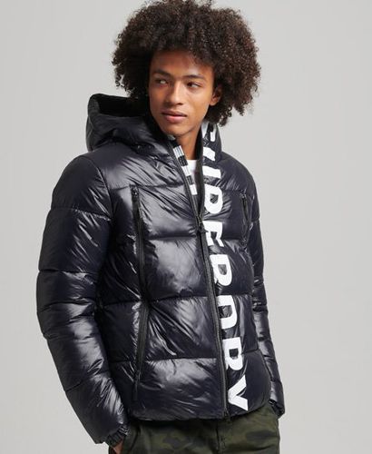 Men's Mountain Hooded Alpine Jacket Black - Size: L - Superdry - Modalova