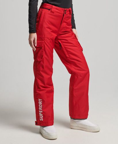 Women's Sport Rescue Pants Red / Carmine Red - Size: 10 - Superdry - Modalova