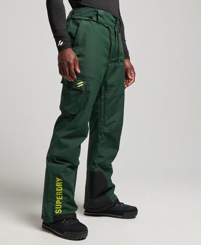 Men's Men's Classic Embroidered Sport Ski Ultimate Rescue Pants, Green, Size: Xxl - Superdry - Modalova