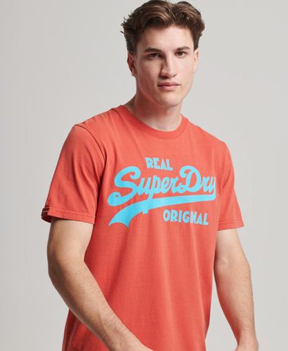 Men's Vintage Logo Neon T-Shirt / Americana - Size: M - Superdry - Modalova
