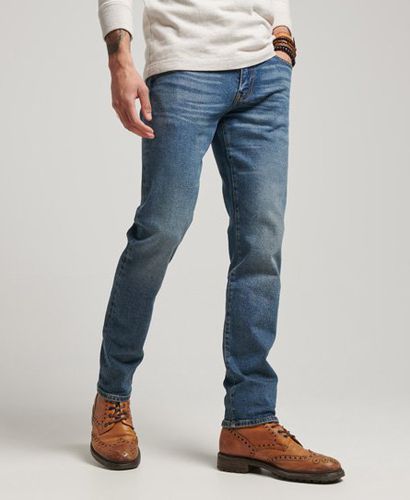 Men's The Merchant Store - Organic Slim Jeans Blue / Mid Blue Selvedge - Size: 30/32 - Superdry - Modalova