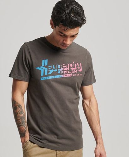 Herren Vintage Shadow T-Shirt aus Bio-Baumwolle - Größe: Xxl - Superdry - Modalova