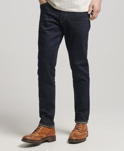 Men's Mens Classic Merchant Store Organic - Slim Jeans, Dark Blue, Size: 30/32 - Superdry - Modalova