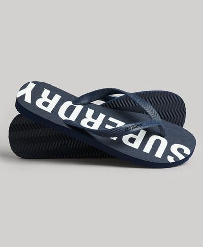 Men's Code Core Sport Flip Flops Navy / Eclipse Navy/optic - Size: L - Superdry - Modalova