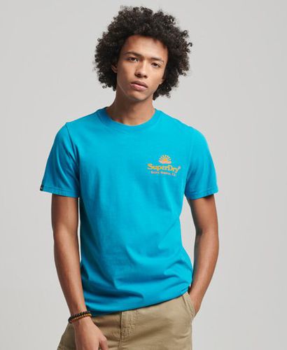 Men's Vintage Venue T-Shirt in Neonfarben - Größe: S - Superdry - Modalova