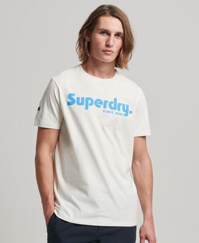 Men's Vintage Terrain Classic T-Shirt / Off - Size: L - Superdry - Modalova