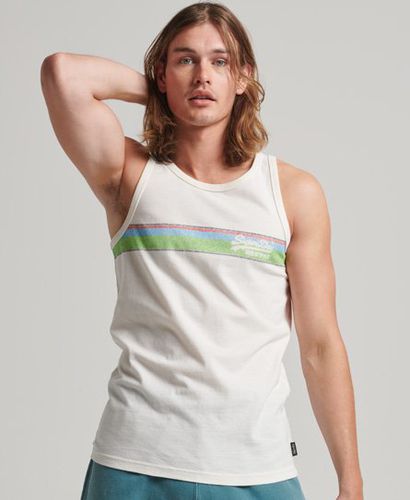 Men's Vintage Cali Trägerhemd mit Logo - Größe: S - Superdry - Modalova