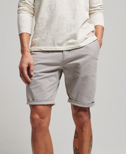 Men's Core Chino Shorts / Dove Grey - Size: 30 - Superdry - Modalova