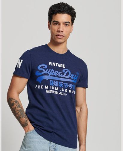 Men's Vintage Logo T-Shirt aus Bio-Baumwolle - Größe: Xxxl - Superdry - Modalova