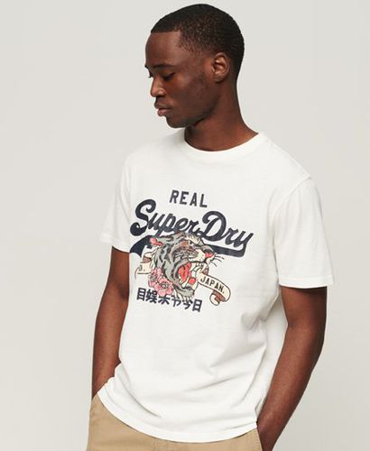 Men's Vintage Logo Narrative T-Shirt - Größe: S - Superdry - Modalova
