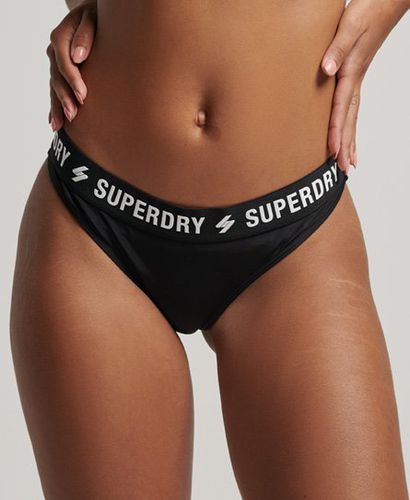 Women's Recycled Elastic Bikini Briefs - Size: 12 - Superdry - Modalova