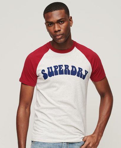 Herren Vintage Superbam Raglan-T-Shirt - Größe: Xxl - Superdry - Modalova