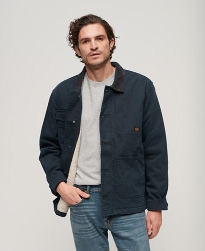 Men's Mens Classic Workwear Ranch Jacket, Blue, Size: M - Superdry - Modalova