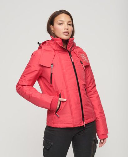 Women's Mountain SD-Windcheater Jacket Pink / Active Pink - Size: 6 - Superdry - Modalova