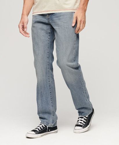 Men's Straight Jeans Blue / Montana Bay Bleach Blue - Size: 28/32 - Superdry - Modalova