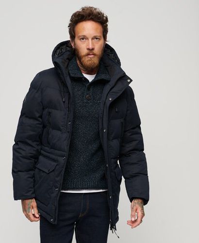 Men's Hooded Parka Coat / Eclipse - Size: XL - Superdry - Modalova