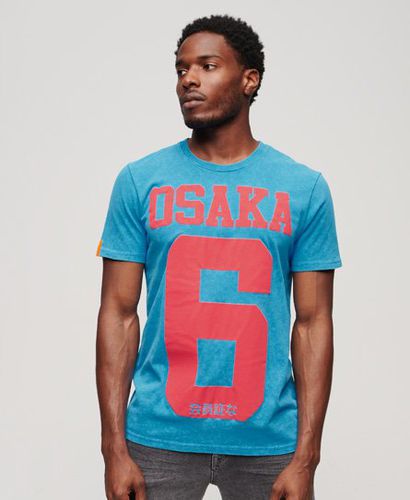 Men's Osaka 6 Neon Standard T-Shirt / Electric - Size: L - Superdry - Modalova