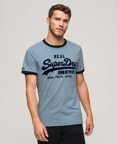 Men's Farblich Abgestimmtes Vintage Logo T-Shirt - Größe: S - Superdry - Modalova