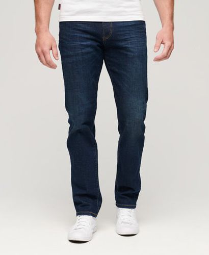Men's Vintage Slim Straight Jeans Blue / Rutgers Dark Ink - Size: 28/32 - Superdry - Modalova