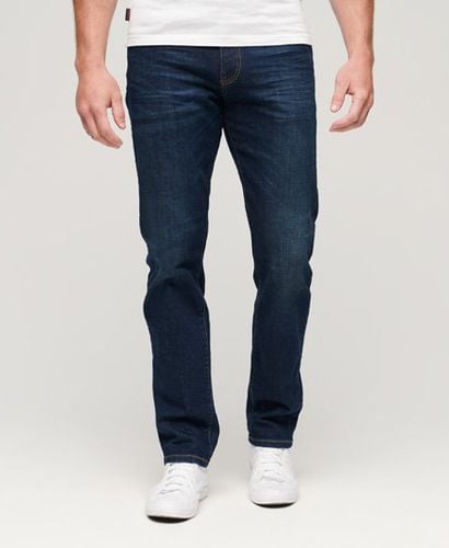 Men's Vintage Slim Straight Jeans Blue / Rutgers Dark Ink - Size: 30/32 - Superdry - Modalova