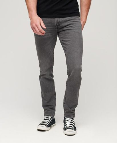 Men's Vintage Slim Jeans Grey / Clinton Used Grey - Size: 28/32 - Superdry - Modalova