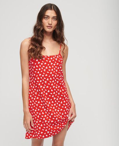 Women's Printed Cami Jersey Mini Dress / Petal Print - Size: 10 - Superdry - Modalova