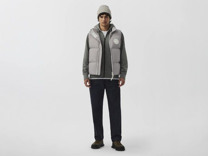 Giubbino senza maniche imbottito Lawrence White Disc (Uomo, , M) - Canada Goose - Modalova