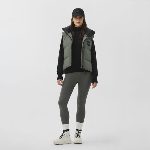 Kurze Grandview Weste mit schwarzem Label (Weiblich, , XS) - Canada Goose - Modalova