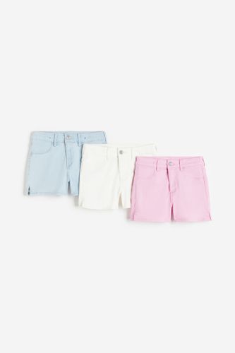 Er-Pack Jeansshorts Hellrosa/Naturweiß in Größe 164. Farbe: - H&M - Modalova