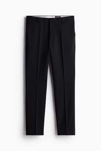 Anzughose aus Wollmix in Slim Fit Schwarz, Anzughosen Größe 46. Farbe: - H&M - Modalova
