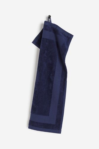 Gästehandtuch aus Velours Marineblau, Handtücher in Größe 30x50 cm. Farbe: - H&m Home - Modalova