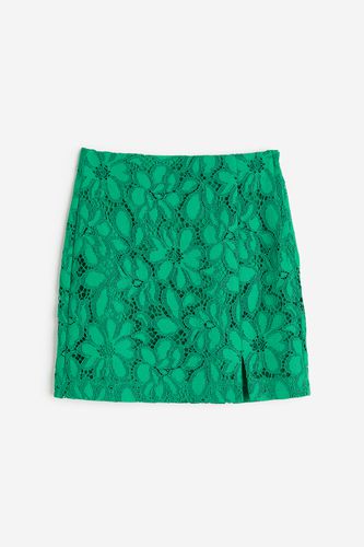 Minirock aus Spitze Grün, Röcke in Größe 40. Farbe: - H&M - Modalova