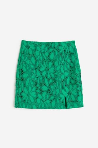 Minirock aus Spitze Grün, Röcke in Größe 42. Farbe: - H&M - Modalova
