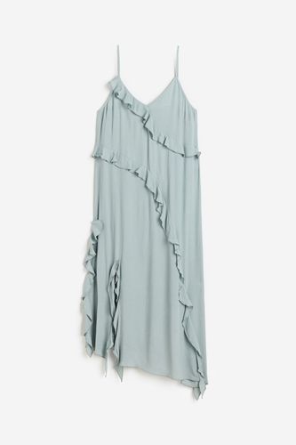 Volantkleid Blaugrau, Alltagskleider in Größe S. Farbe: - H&M - Modalova
