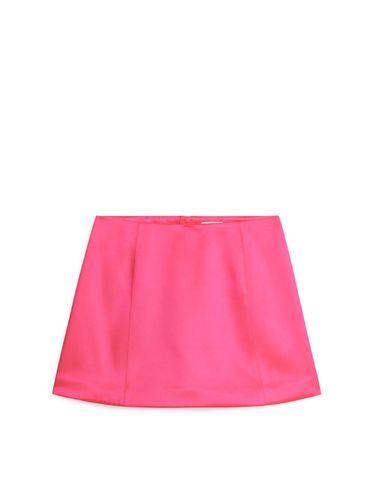 Minirock aus Satin Rosa, Röcke in Größe 36. Farbe: - Arket - Modalova