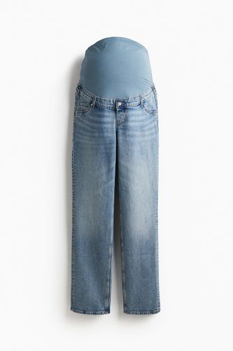 MAMA Straight High Jeans Helles Denimblau, Unterwäsche in Größe XL. Farbe: - H&M - Modalova