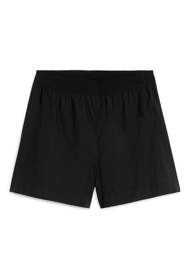 Shorts aus Lyocell und Baumwolle Schwarz, Jogginghosen in Größe S. Farbe: - Arket - Modalova
