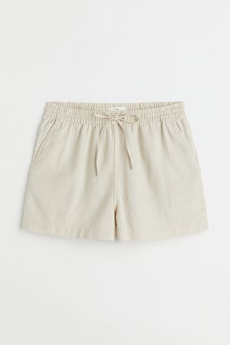 Shorts aus Leinenmix Naturweiß in Größe XXL. Farbe: - H&M - Modalova