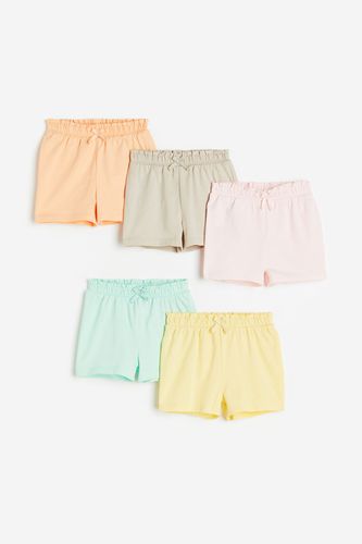 Er-Pack Shorts aus Baumwolljersey Hellgelb/Hellorange in Größe 50. Farbe: - H&M - Modalova