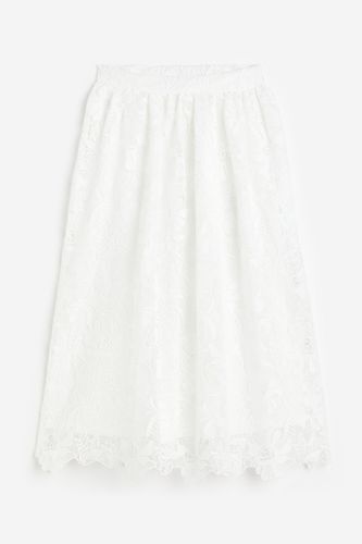 Spitzenrock in A-Linie Weiß, Röcke Größe XS. Farbe: - H&M - Modalova