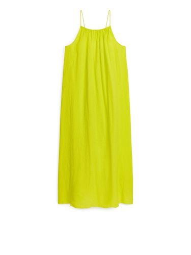 Maxikleid aus Baumwolle Gelb, Alltagskleider in Größe 34. Farbe: - Arket - Modalova